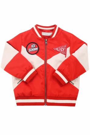 Patched bomber jacket, zdjęcie 1 Patched bomber jacket od Stella McCartney Kids